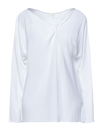 Shop Slowear Zanone Woman Sweater White Size L Viscose, Cotton