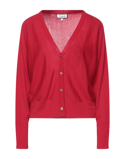Shop Paul & Joe Woman Cardigan Red Size 1 Wool