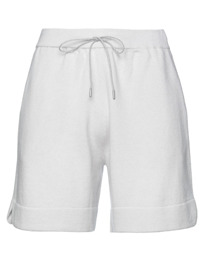 Fabiana Filippi Woman Shorts & Bermuda Shorts Light Grey Size 2 Cashmere In Grey