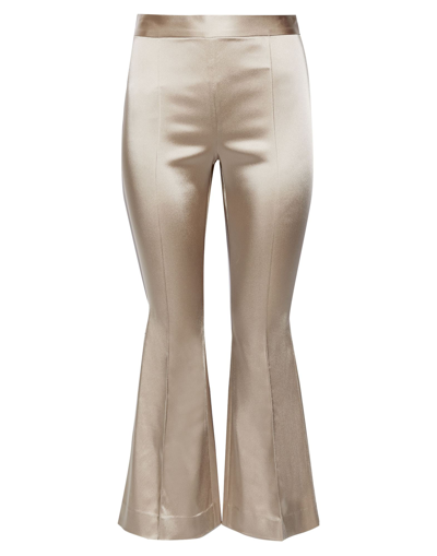 Shop Rosetta Getty Woman Pants Sand Size 10 Acetate, Nylon, Elastic Fibres, Silk, Elastane In Beige