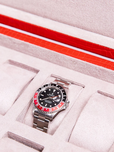 Rapport Brompton 8-watch Box In Red