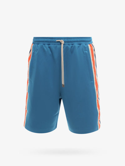 Shop Gucci Bermuda Shorts In Blue