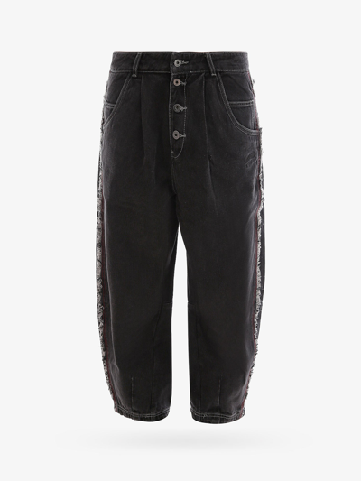 Shop Li-ning Jeans In Black