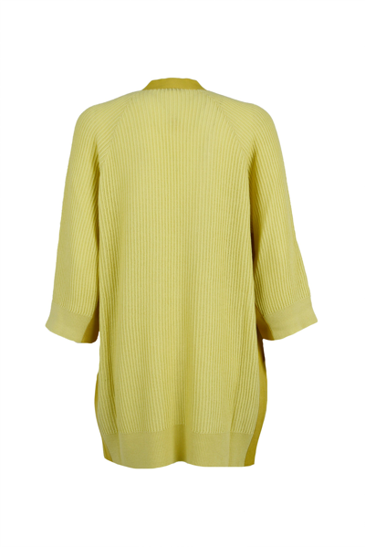 Shop Agnona Sweaters Yellow