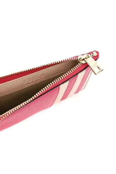 Shop Furla Babylon Zipped Cardholder In Fuchsia,pink