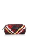 MARC BY MARC JACOBS Crosby Quilt Nylon Narrow Cosmetic Case