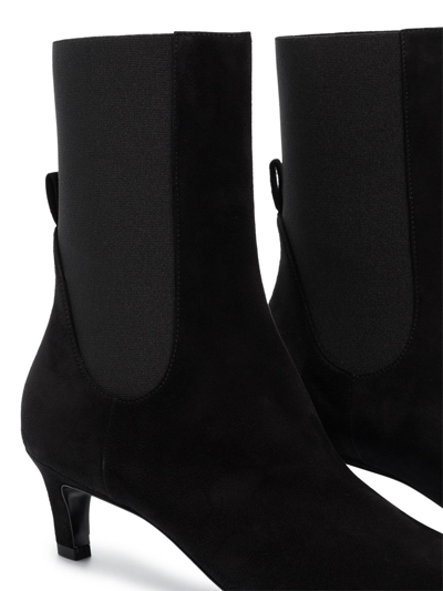 Shop Totême The Mid Heel 65mm Boots In Black