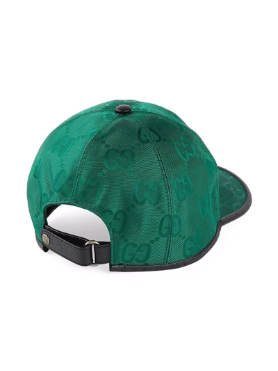 Shop Gucci Off The Grid Baseball Hat In Green