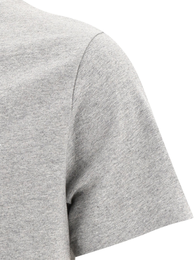 Shop Apc "item" T-shirt In Grey