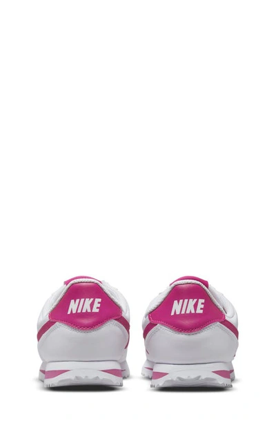 Shop Nike Cortez Sl Sneaker In White/ Pink Prime
