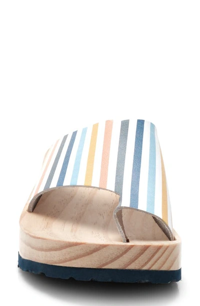 Shop Free People Woodlands Platform Clog Sandal In Stripe