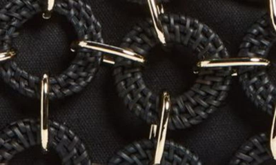 Cult Gaia Angela Shoulder Bag In Black