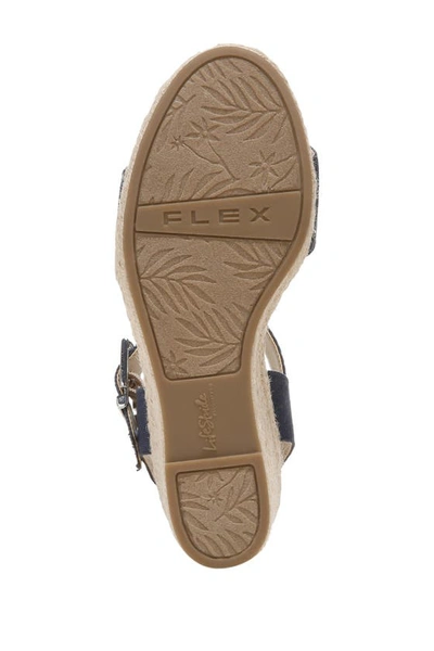 Shop Lifestride Shoes Shoes Tango Wedge Sandal In Lux Navy