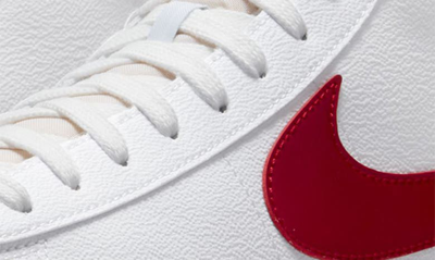 Shop Nike Blazer Mid '77 Vintage Sneaker In White/ Gym Red/ Grey/ Phantom