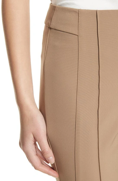 Shop Lafayette 148 New York Gramercy Acclaimed Stretch Pants In Cammello