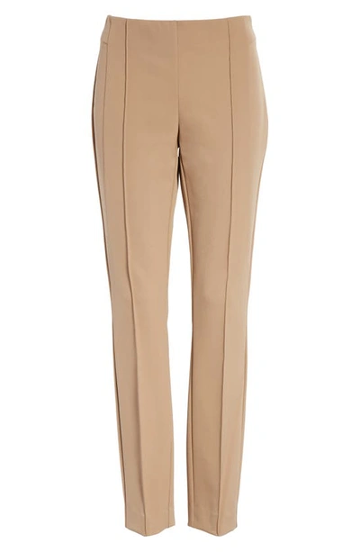Shop Lafayette 148 New York Gramercy Acclaimed Stretch Pants In Cammello