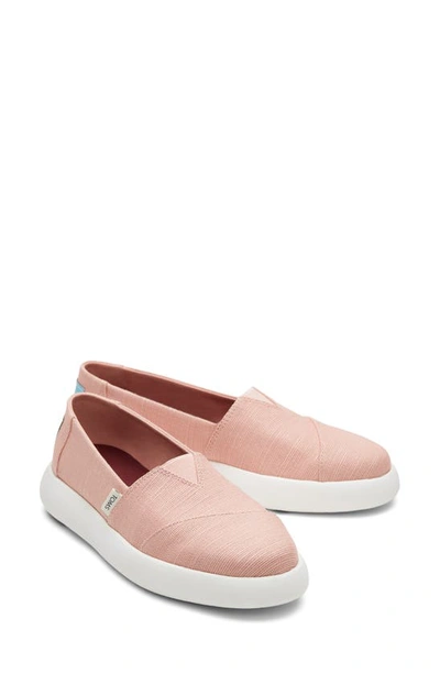 Shop Toms Alpargata Mallow Slip-on Sneaker In Pink