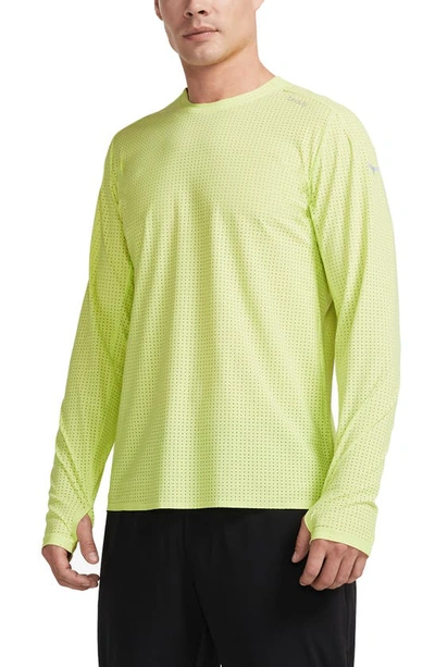 Shop Brady Breathe Easy Mesh Long Sleeve T-shirt In Charge