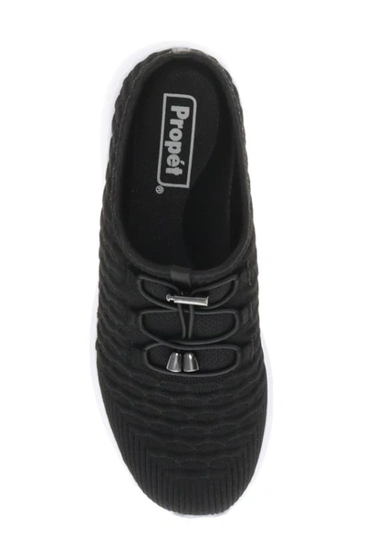Propét Travelbound Slide Sneaker In Black