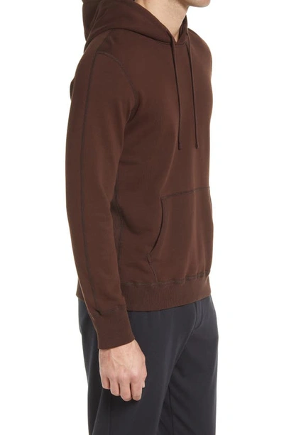 Shop Reigning Champ Trim Fit Hoodie In Earth