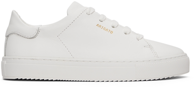 Shop Axel Arigato Kids White Clean 90 Sneakers