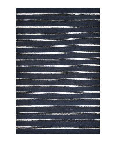 Shop Timeless Rug Designs Lilly S3365 8' X 10' Area Rug In Navy