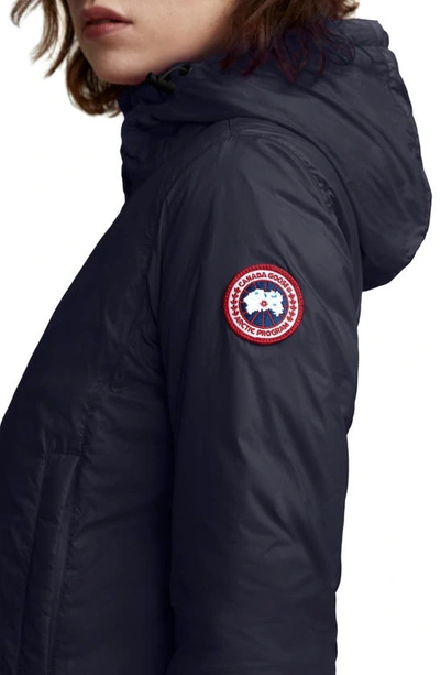 Shop Canada Goose Dore Down Hooded Jacket In Admiral Navy