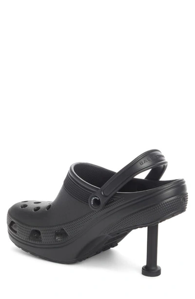 Shop Balenciaga X Crocs Water Resistant Clog In Black