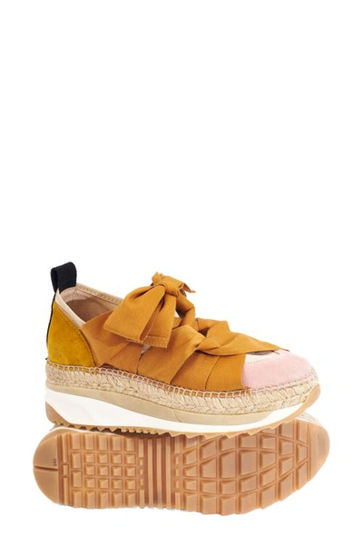 Free People Chapmin Espadrille Sneaker In Color Block