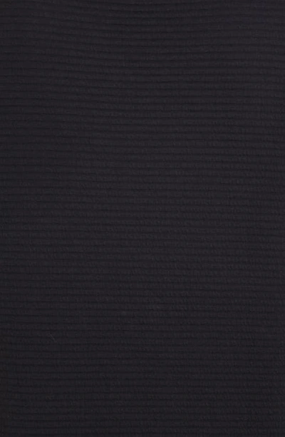 Shop Billy Reid Double Knit Half-zip Pullover In Dark Navy