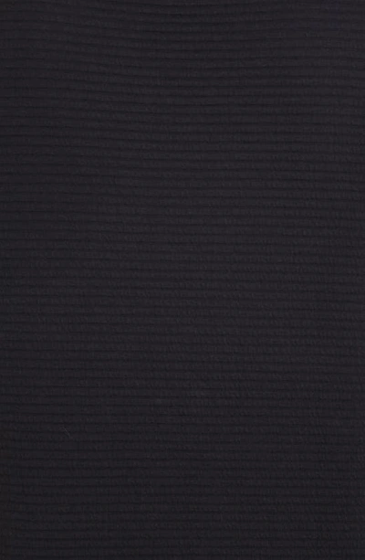 Billy Reid Double Knit Half-zip Pullover In Dark Navy