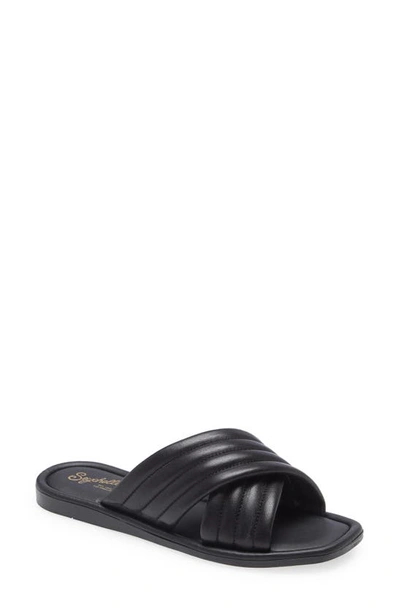 Shop Seychelles Word For Word Slide Sandal In Black