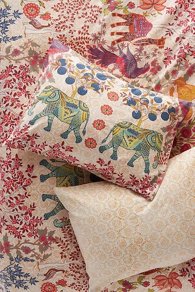 Shop Anthropologie Matteo Organic Percale Shams, Set Of 2 By  In Assorted Size S2 Qn Sham