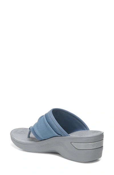 Shop Bzees Dancing Queen Wedge Sandal In Light Denim