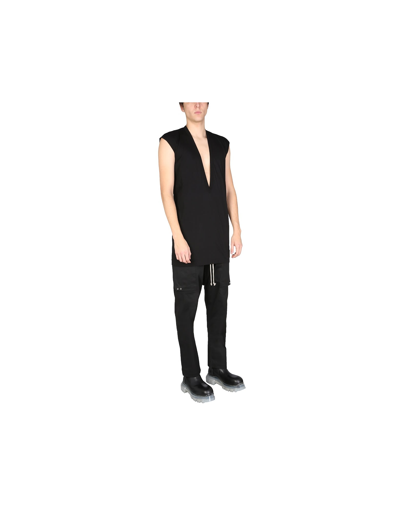 Shop Rick Owens Cargo Pants In Black