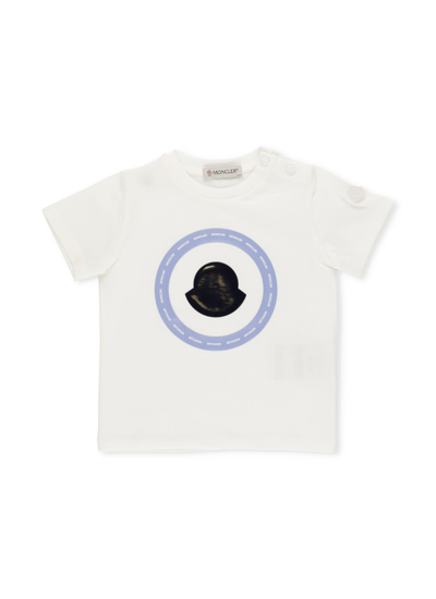 Shop Moncler Cotton T-shirt In White