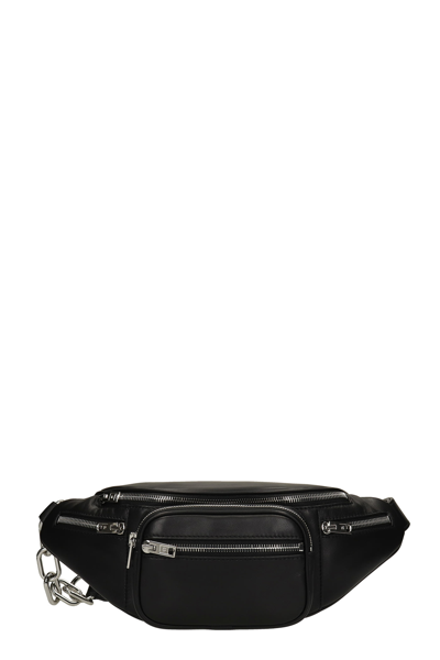 Shop Alexander Wang Attica Soft Waist Bag In Black Leather