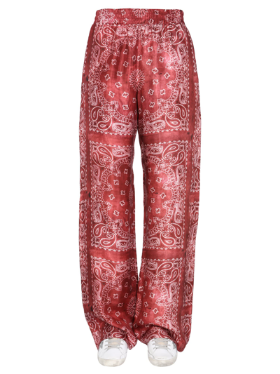 Shop Golden Goose Brittany Pajamas Trousers In Neutro