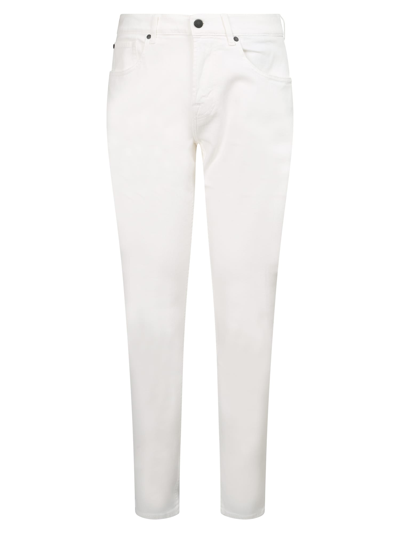 Shop 7 For All Mankind Slimmy Jeans In White