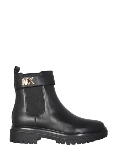 Shop Michael Michael Kors Stark Boots In Nero