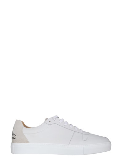 Shop Vivienne Westwood Apollo Sneakers In Bianco