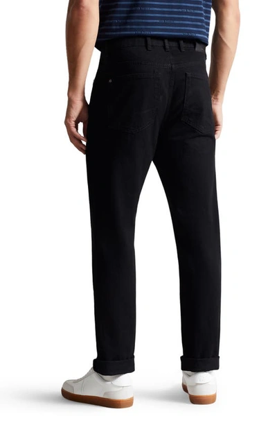 Shop Ted Baker Camdun Slim Leg Jeans In Black