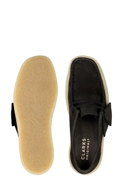 Shop Clarks (r) ® Wallabee Chukka Sneaker In Black Nubuck