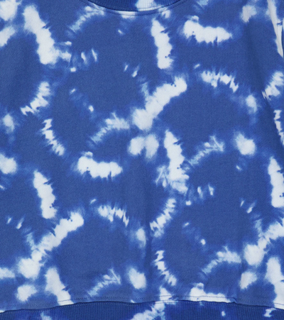 Shop Molo Marge Tie-dye Sweatshirt In Ink Shibori