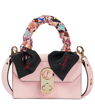 Christian Louboutin - Elisa Pink Leather Mini Top Handle Bag