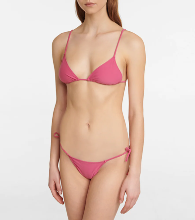 Shop Tropic Of C Equator Bikini Top In Azelea Ex