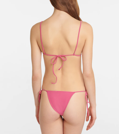 Shop Tropic Of C Equator Bikini Top In Azelea Ex