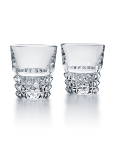 Shop Baccarat Louxor Tumblers, Set Of 2 In Clear