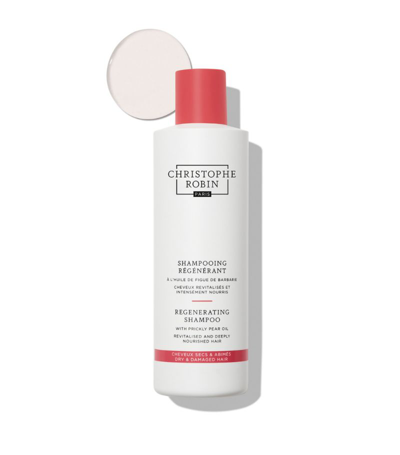 Shop Christophe Robin Regenerating Shampoo With Prickly Pear Oil (250ml) In Multi
