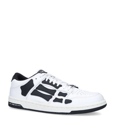 Shop Amiri Skel Low-top Sneakers In White